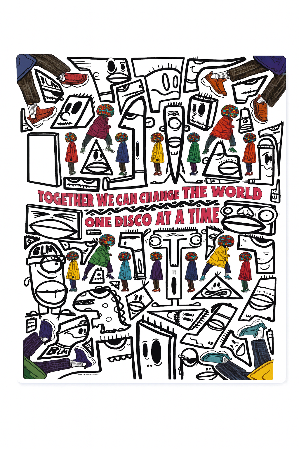 One Disco At A Time (poster print)